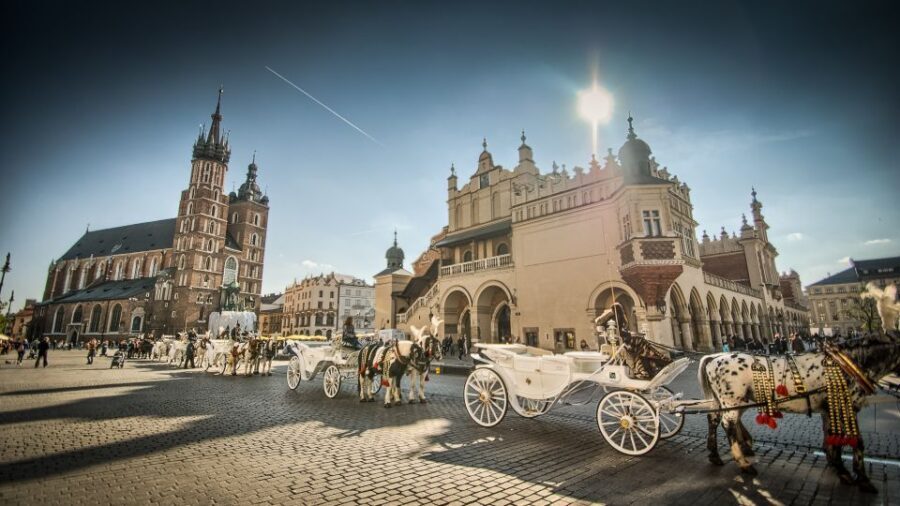 From Warsaw: Krakow Sightseeing Tour by Express Train - Kazimierz Jewish District and Poland’s oldest synagogue