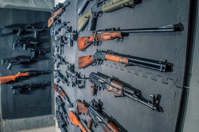 Indoor Shooting Range in Warszawa Package 2 - Package 2 Gun Lineup: CZ 75 Kadet, Glock 17, AK-47, More