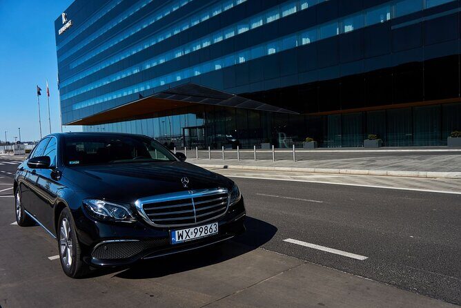 Luxury Warsaw Chopin Airport Transfer by private Limousine - Chopin arrivals: the easy pickup at Terminal 2, Exit 2