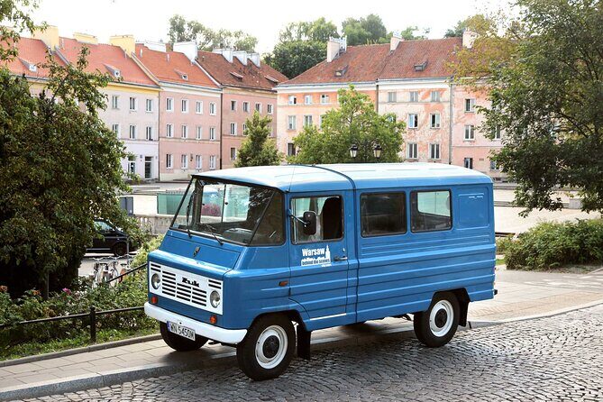 Must-do sites in Warsaw: retro car private tour with hotel pickup - Rynek Starego Miasta: the Old Town Market Square in plain language