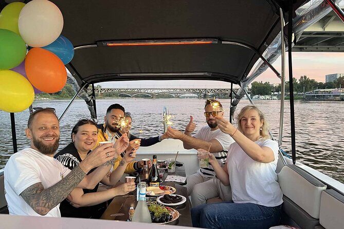 Private Cruise on Vistula in Warsaw for 9 with our Helmsman - The 1-Hour Route: Stadium to Old Town, With Bridges in Between