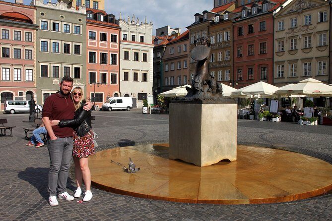 Private Historical Tour of Warsaw by a Retro Fiat with Pickup - A Retro Fiat Ride With a Purpose