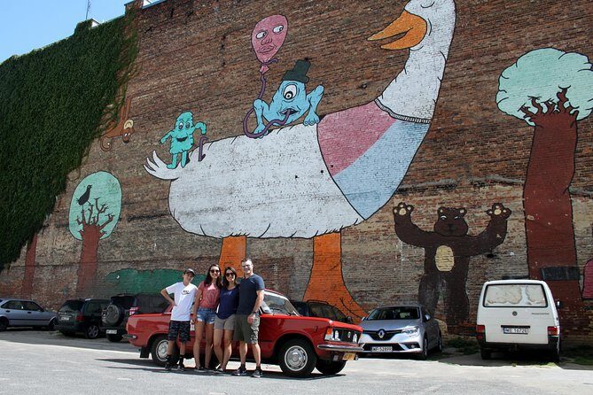 Private Historical Tour of Warsaw by a Retro Fiat with Pickup - Fragment of Ghetto Wall: What’s Left and What It Means