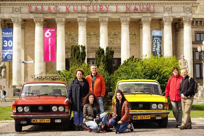 Private Tour: Warsaw City Sightseeing by Retro Fiat - Old Town and Castle Square: Rebuilt Warsaw, Not Just Pretty Streets