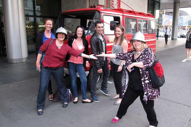 Private Warsaw City Tour by Retro Minibus with Hotel Pickup - Warsaw Uprising Monument: when the guide slows down your questions