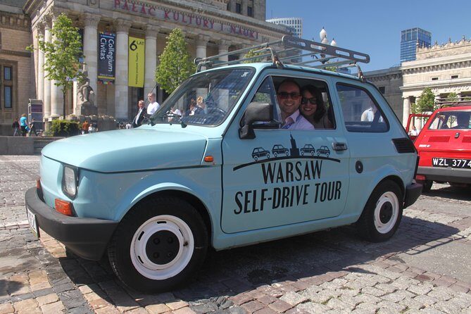 Retro Fiat Self-Drive Tour in Warsaw - Rynek Starego Miasta: the old Warsaw hearth stop