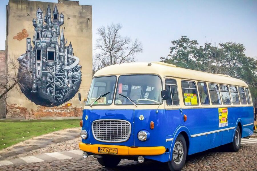 Warsaw: 2.5-Hour Dark Side - Praga District by a Retro Bus - Koneser: from vodka factory to a complex with new life