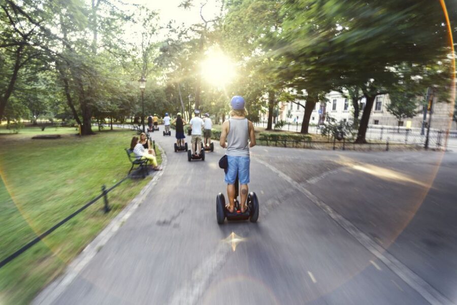 Warsaw: 2-Hour Guided Segway Tour - Getting Started at Chmielna 2: Training, Helmets, and Rain Gear