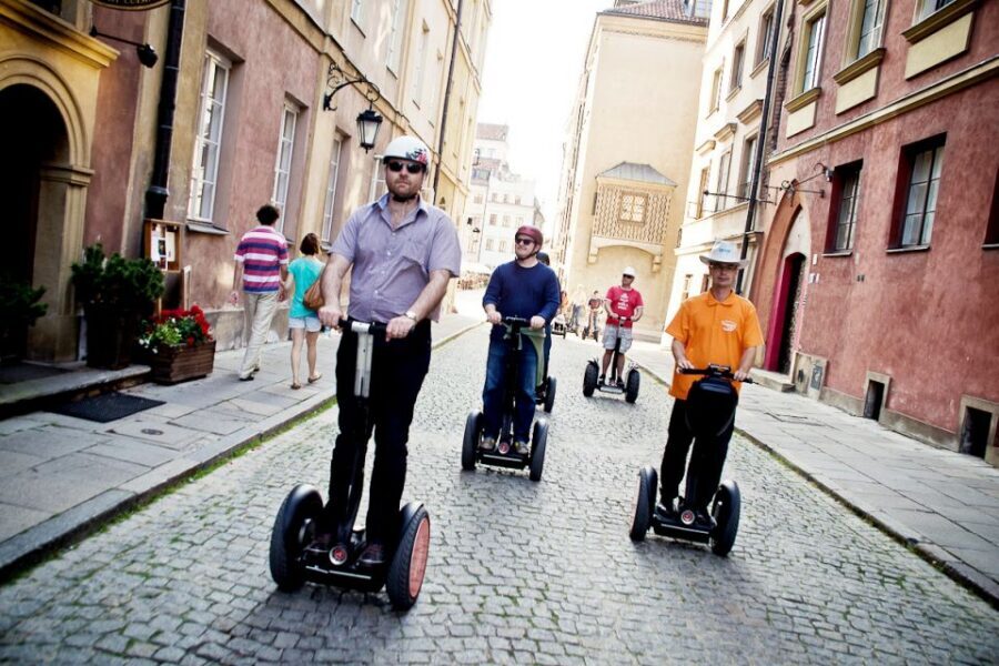 Warsaw: 3-Hour Guided City Highlights Tour by Segway - Historical Parks and Royal Residencies: A Big-Picture Warsaw Lesson