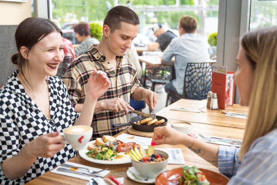 Warsaw: Breakfast at Hard Rock Cafe - The 9am-to-noon menu and what the $12 really includes