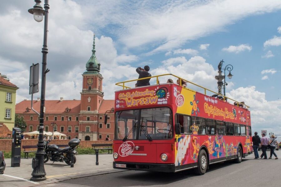 Warsaw: City Sightseeing Hop-On Hop-Off Bus Tour - Blue Route: Old Town plus the big hitters in art and memorials