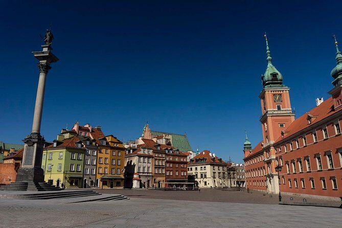 Warsaw City Tour - Modernity and history by private car - Old Town with Sigismund’s Column, the Royal Castle area, and St. John’s