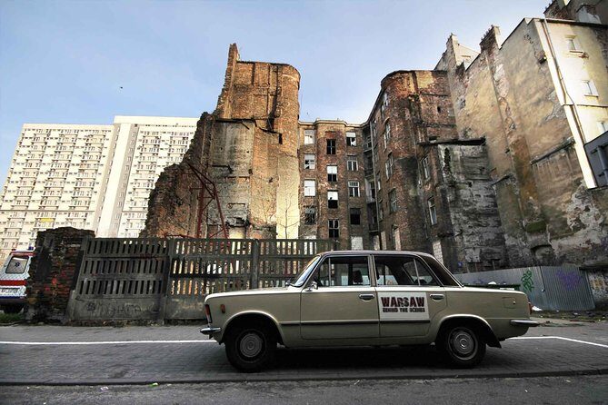 Warsaw for WWII Buffs - private tour with hotel pickup - A retro Żuk minibus and a tight 3-hour WWII story