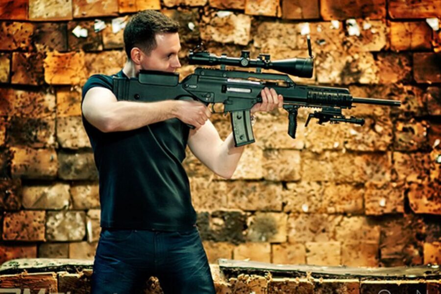 Warsaw: Gun Shooting Experience with Transfers - The safety briefing comes first, and it sets the tone