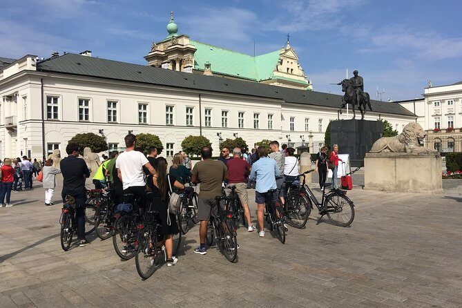 Warsaw Highlights by Bike with Breathtaking Sceneries - WWII Memory and the Ghetto Boundary Markers Route
