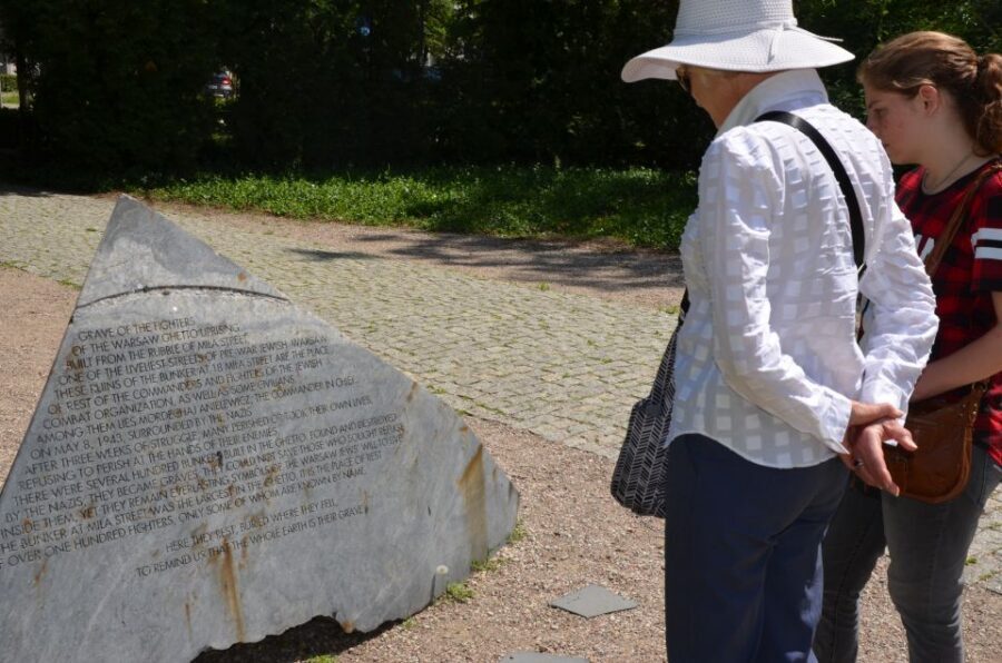 Warsaw Jewish Heritage Private Tour in Retro Fiat - Ghetto Heroes Monument and the Museum of the History of Polish Jews