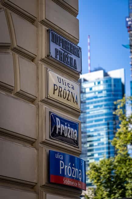Warsaw: Jewish History Guided Walking Tour in English - Walking Through Jewish Warsaw’s Turning Points