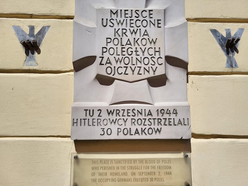 World War 2 in Warsaw walking tour in English - Price and Value: Why $20 Works for 2.5 Hours